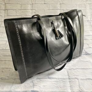 FRANCESCO BIASIA REAL LEATHER HANDBAG